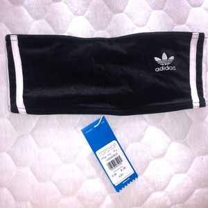 Adidas Velvet Bandeau Top